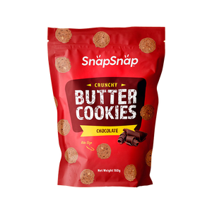 Snap Snap - Chocolate Butter Cookies (160g) (24/carton)