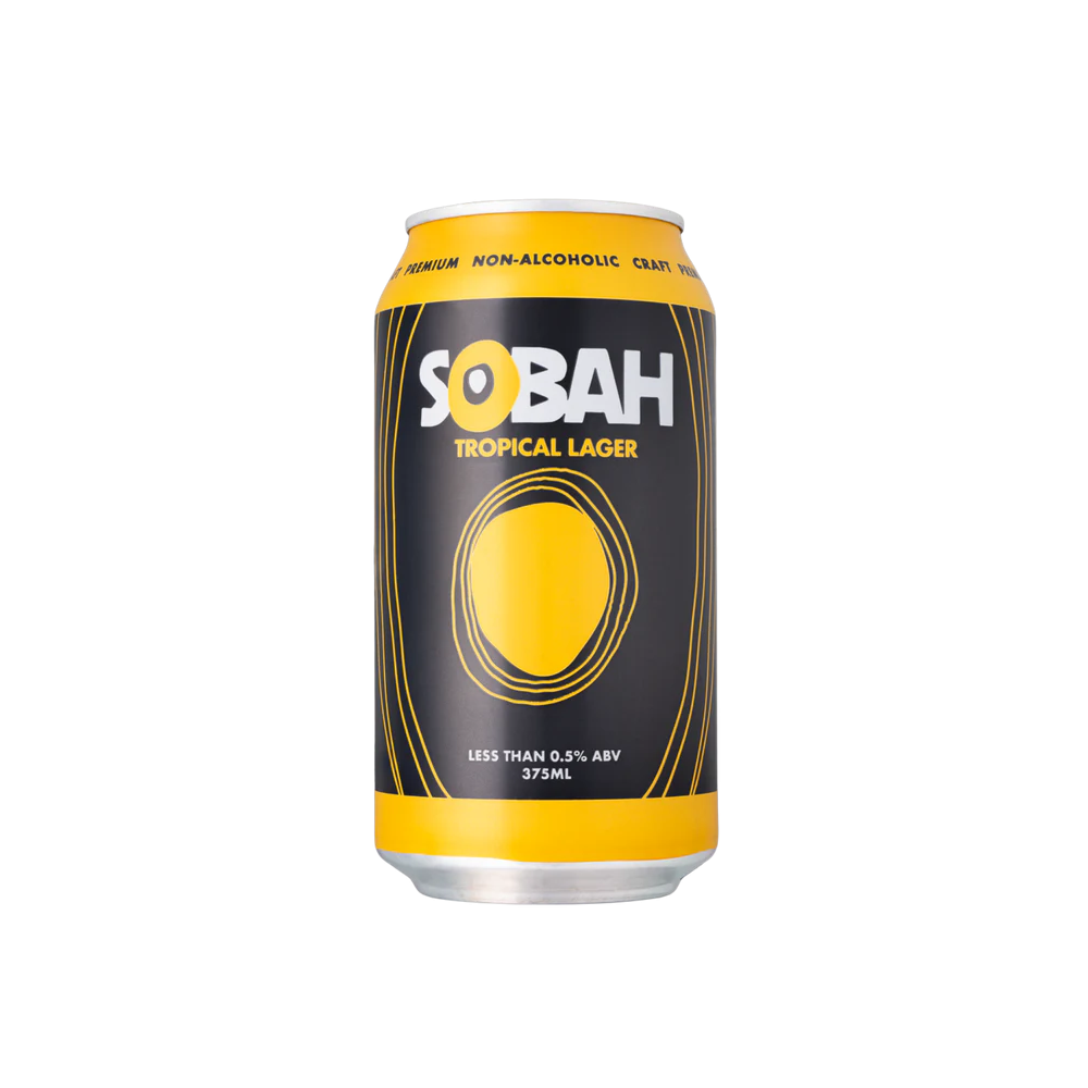 Sobah - Tropical Lager Craft Beer (375ml) (24/carton)