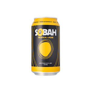 Sobah - Tropical Lager Craft Beer (375ml) (24/carton)