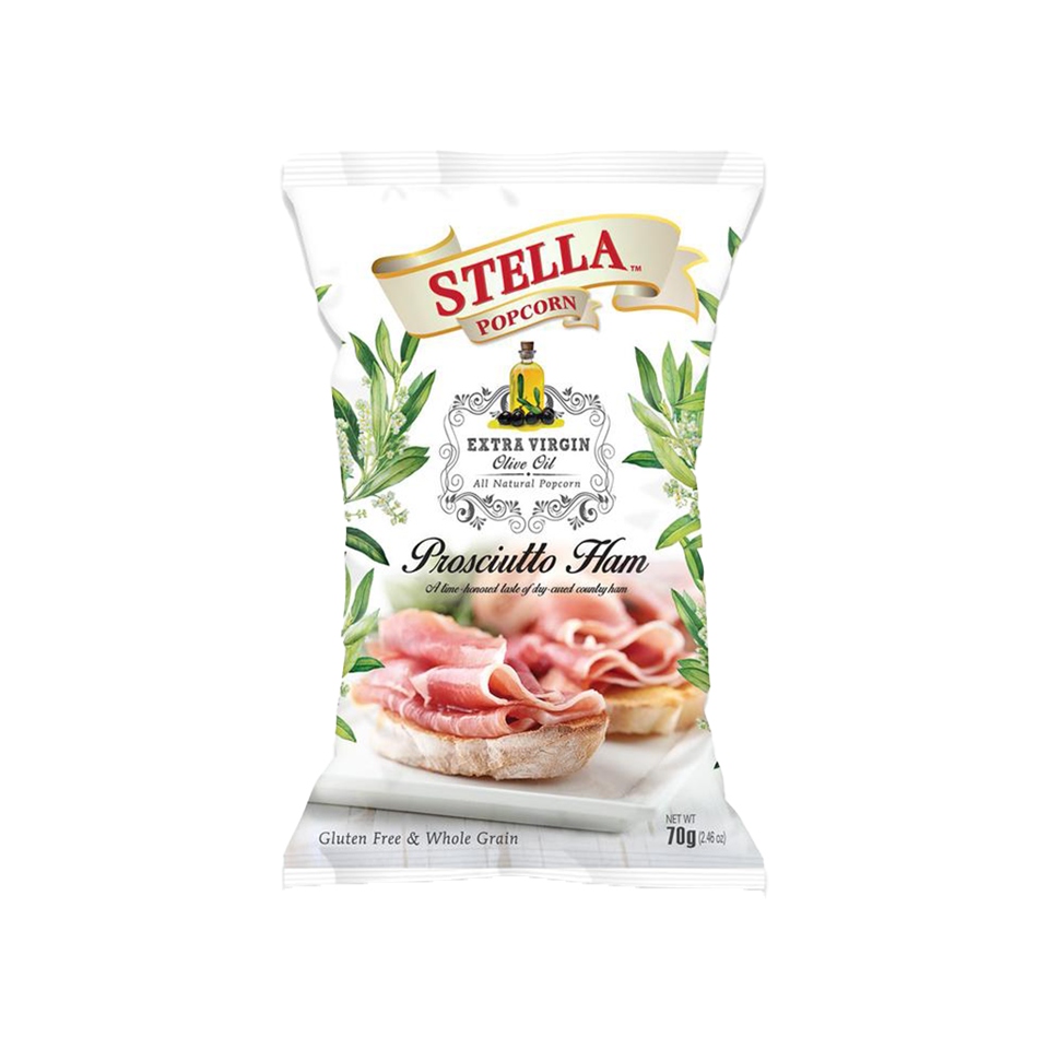 Stella - Prosciutto Ham Popcorn (70g) - Front Side