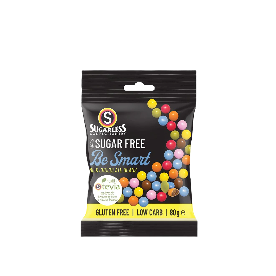 Sugarless Confectionery - Be Smart (90g) (24/carton) – Tasty Snack Asia