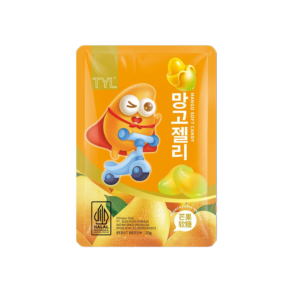 TYL - Mango Soft Candy (20g) (240/Carton)