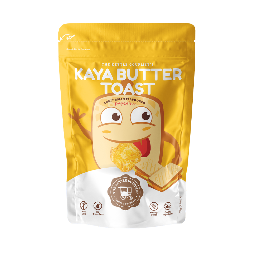The Kettle Gourmet - Kaya Butter Toast Popcorn (30g) (30/carton)