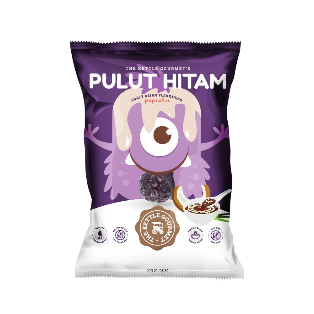 Popcorn Hitam All Snacks | Tasty Snack Asia