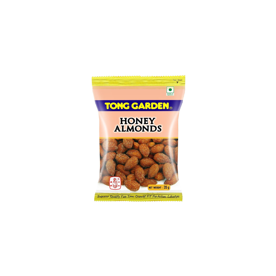
            
                Load image into Gallery viewer, Tong Garden - Honey Almonds (35g) (120/carton)
            
        