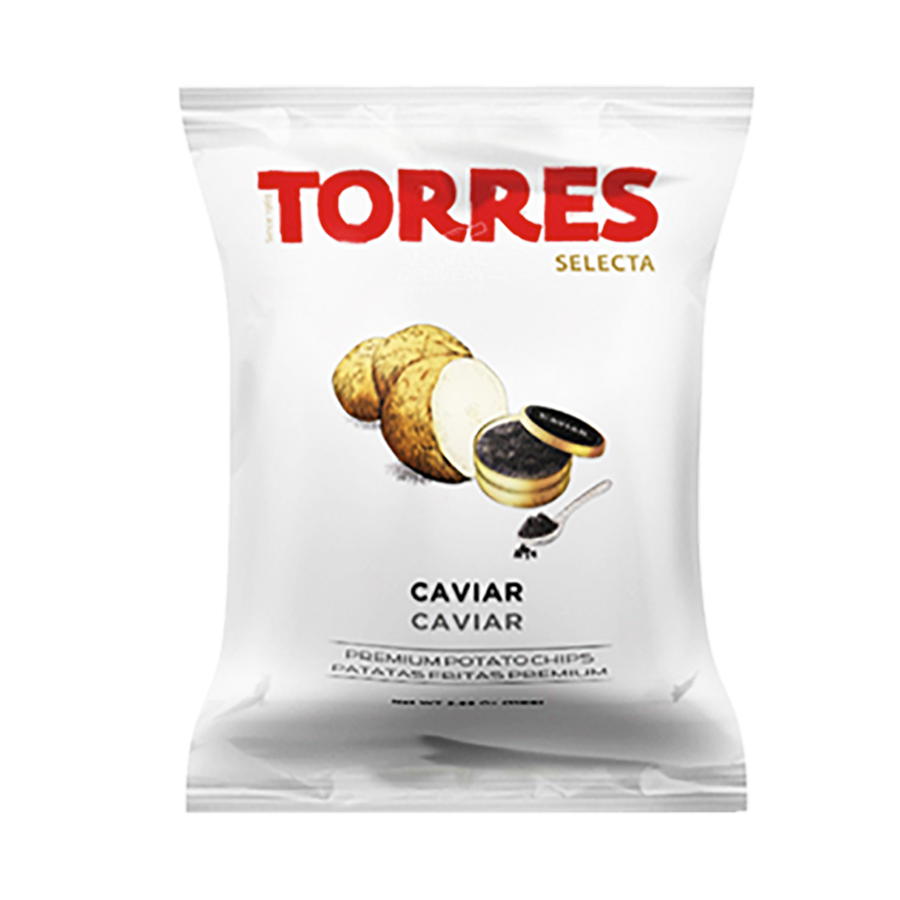 Torres - Caviar Potato Chips (40g) - Front Side