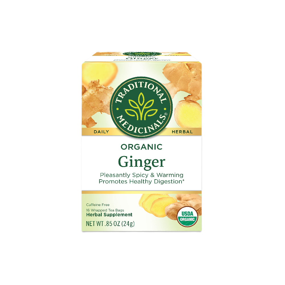 Traditional Medicinals - Organic Ginger Tea (16/pack) (24g) (6/carton)