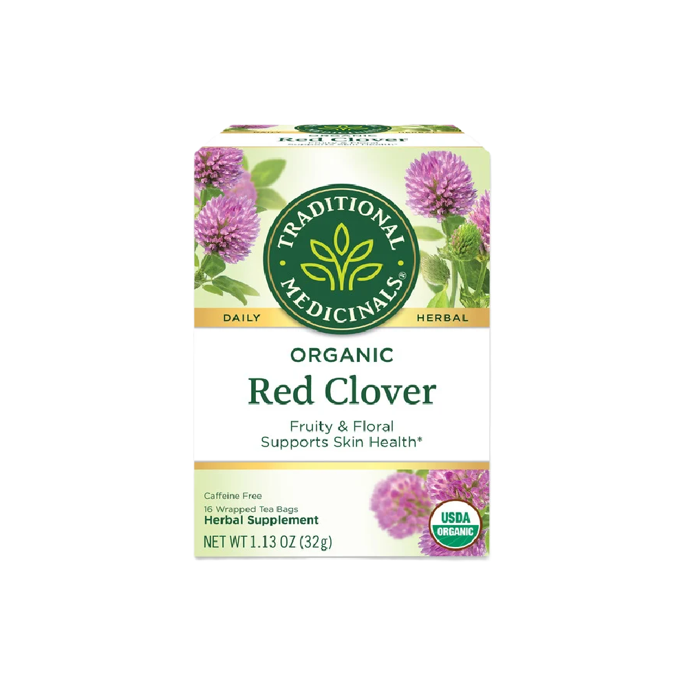 Traditional Medicinals - Organic Red Clover Tea (16/pack) (24g) (6/car ...