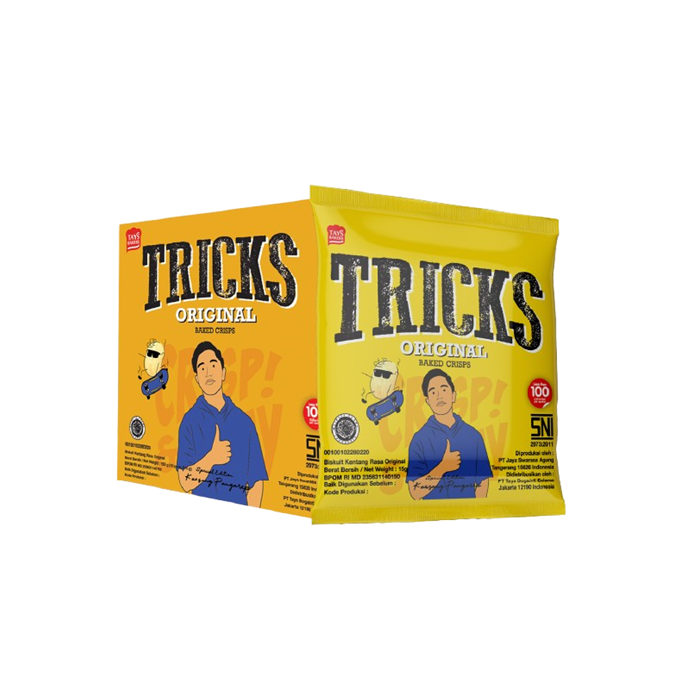 Tricks - Original Baked Crisps (150g) (24/carton)