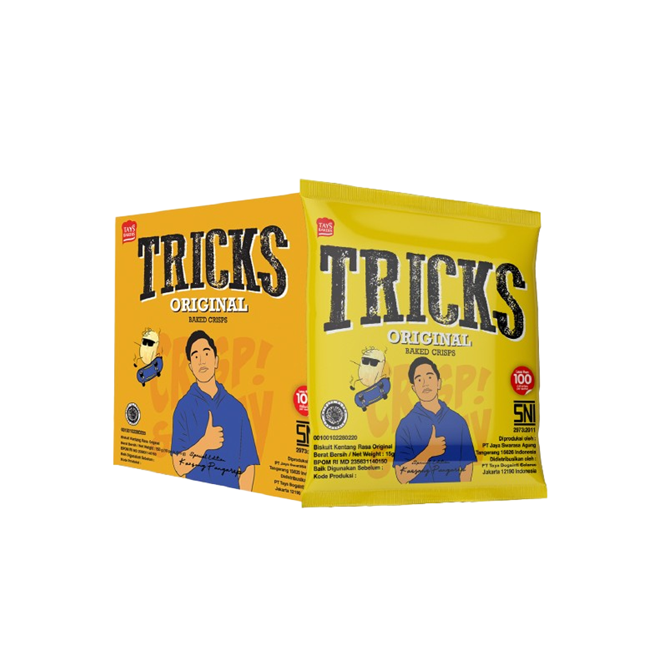 Tricks - Original Baked Crisps (10/pack) (120g) (24/carton) – Tasty ...