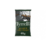 Tyrrells - Sea Salt & Cider Vinegar Potato Chips(40g) (24/carton)
