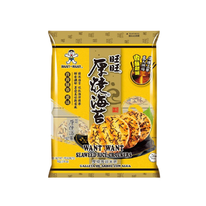 Want Want - Seaweed Rice Cracker (102g) (12/carton) – Tasty Snack Asia