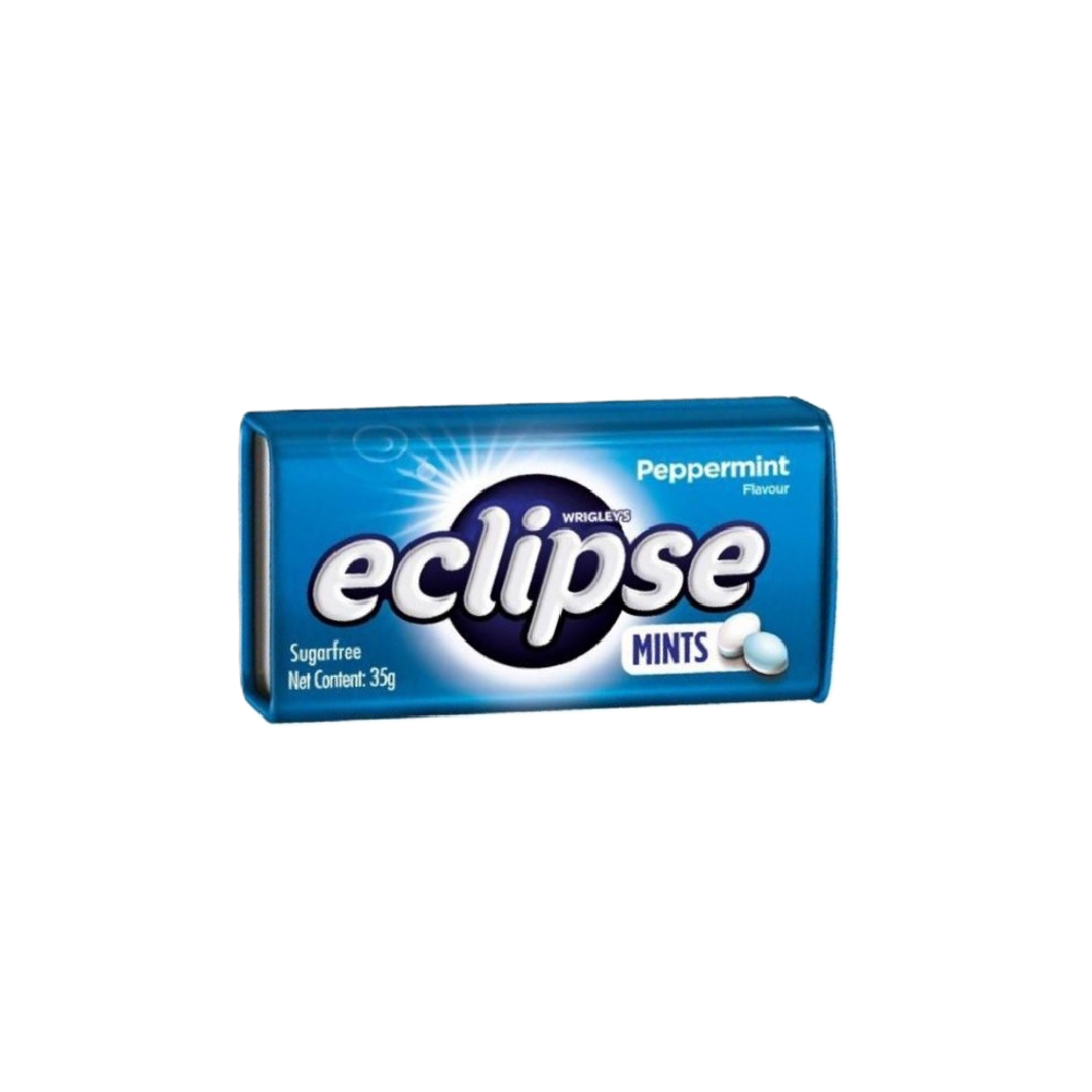 Wrigley's - Eclipse Peppermint Mints (34g) (8/carton) – Tasty Snack Asia