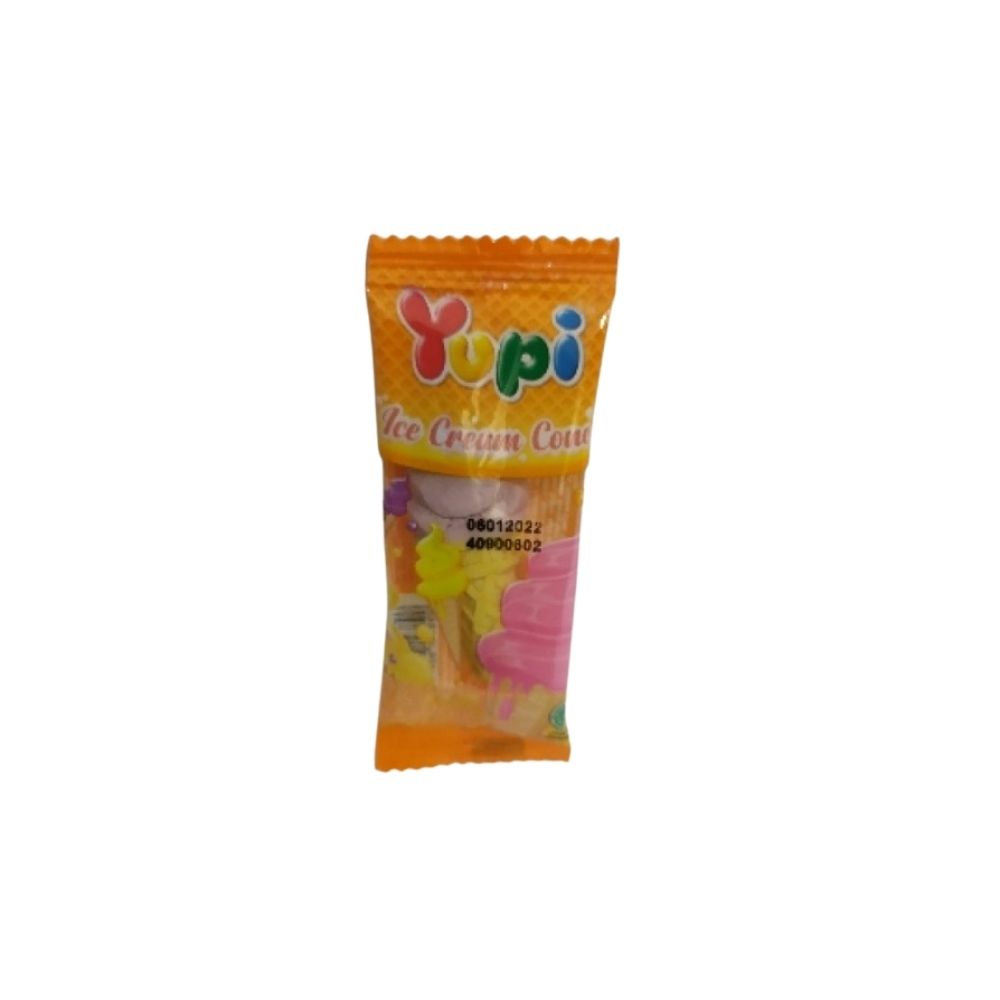 Yupi - Ice Cream Cone Gummy (24/pack) (6g) (24/carton)
