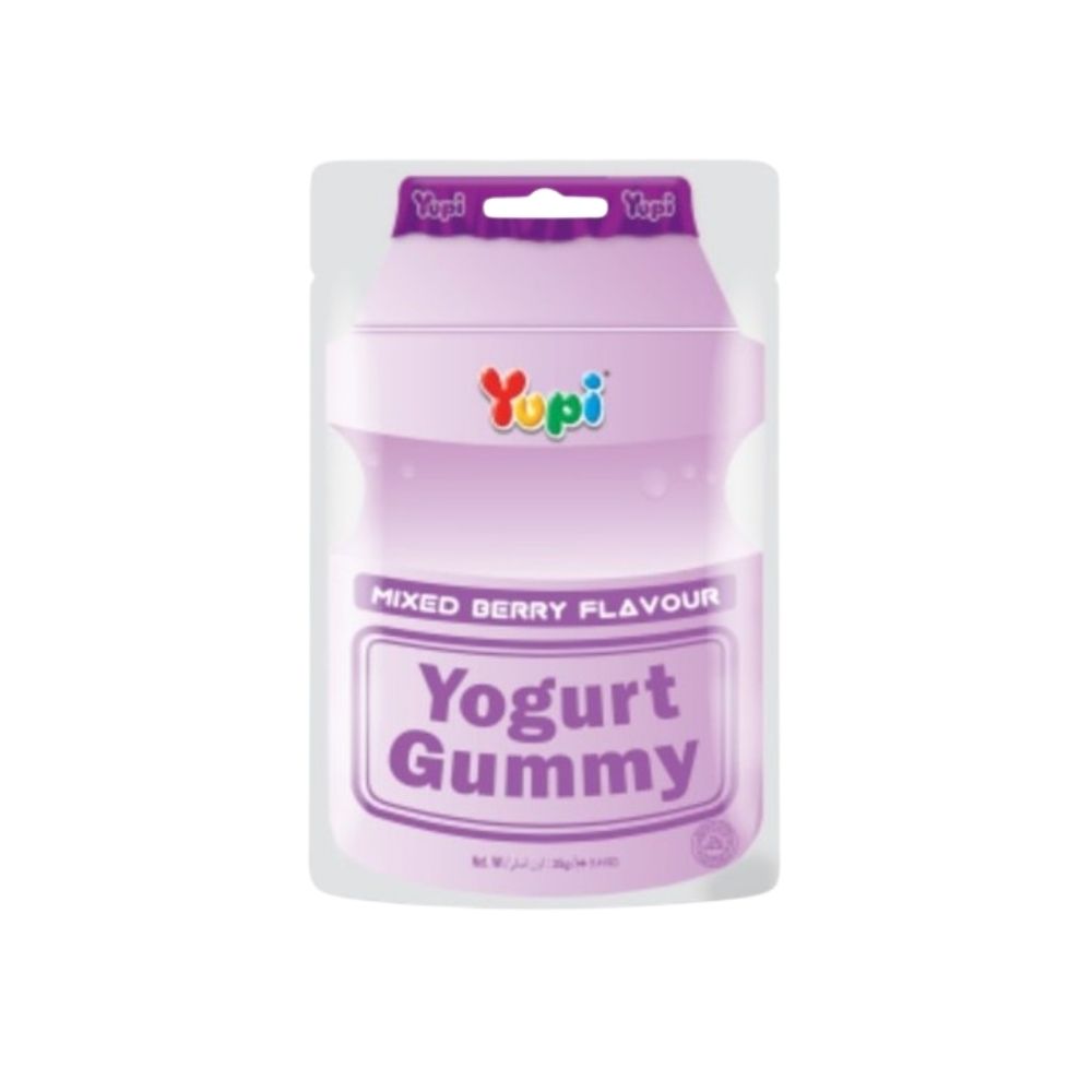 Yupi - Mixed Berry Yogurt Gummy (40g) (12/carton)