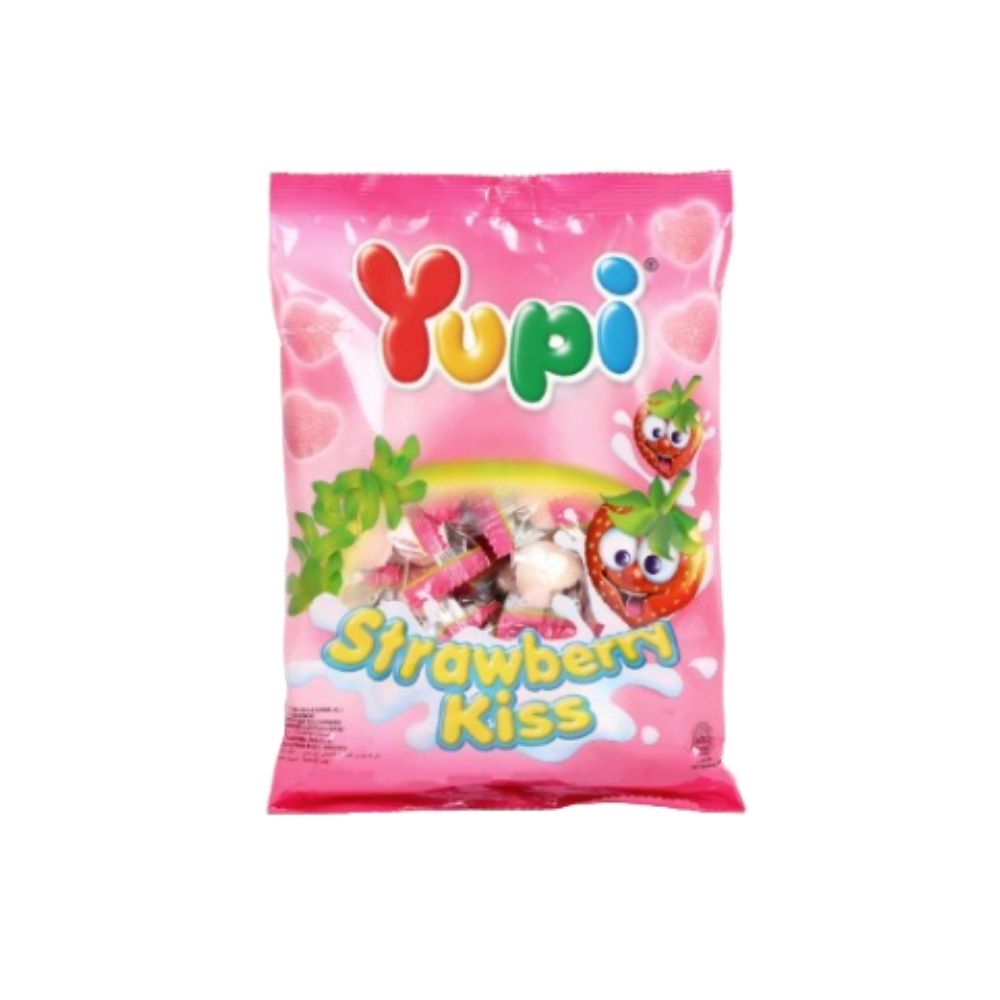 Yupi - Strawberry Kisses Gummy (48/pack) (2g) (24/carton)
