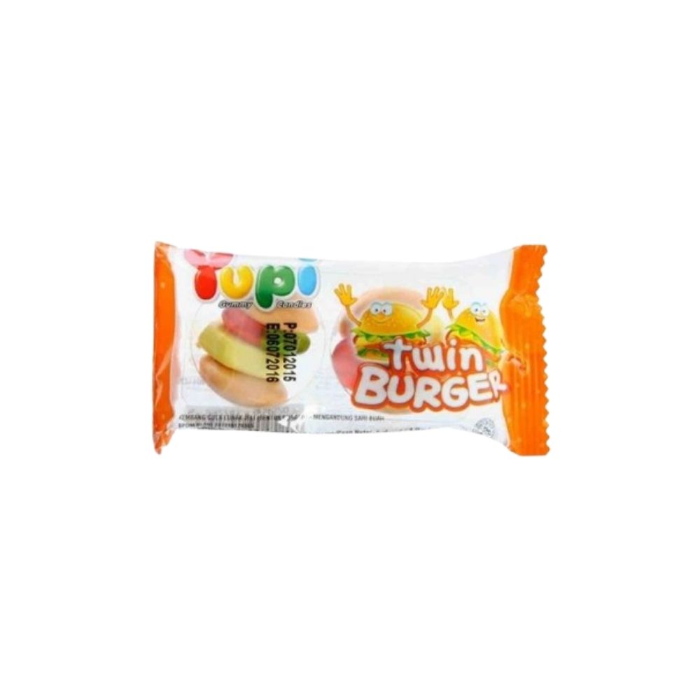 Yupi - Twin Burger Gummy (16g) (24/carton)