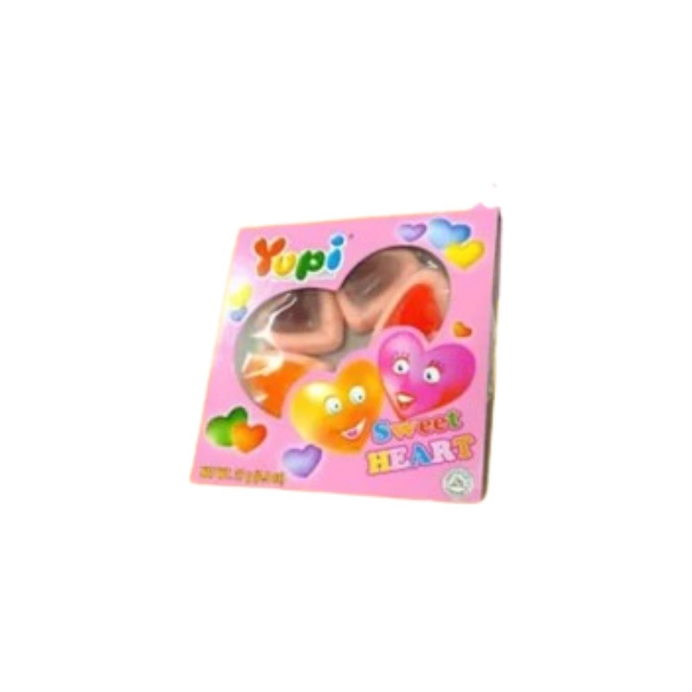 Yupi - Sweet Heart Gummy (22g) (24/carton)