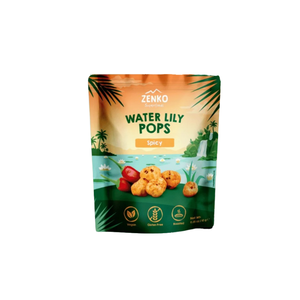 Zenko - Spicy Water Lily Pops (10g) (48/carton) – Tasty Snack Asia