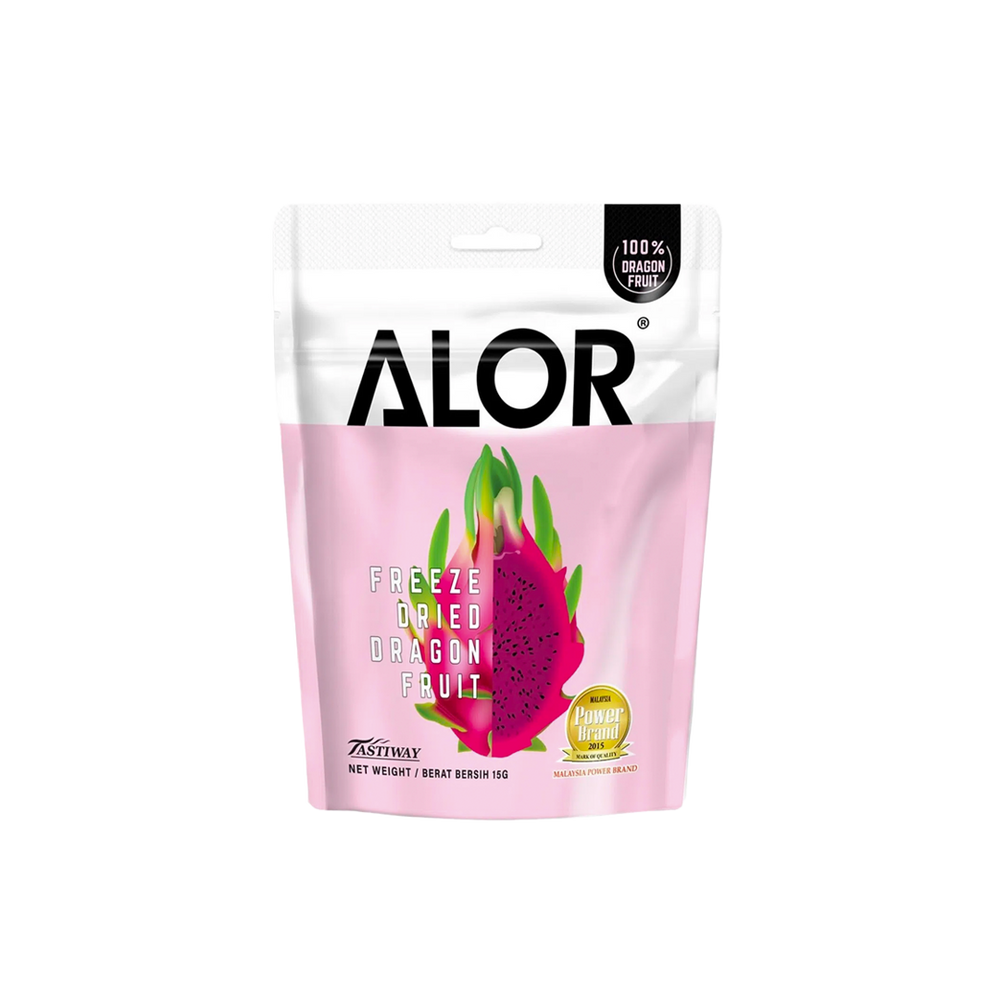 Alor - Freeze Dried Dragon Fruit Chips (15g) (24/carton)