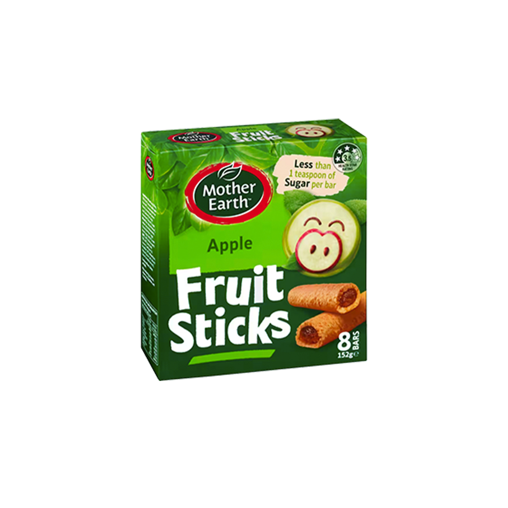 Mother Earth - Apple Fruit Sticks (152g) (12/carton)