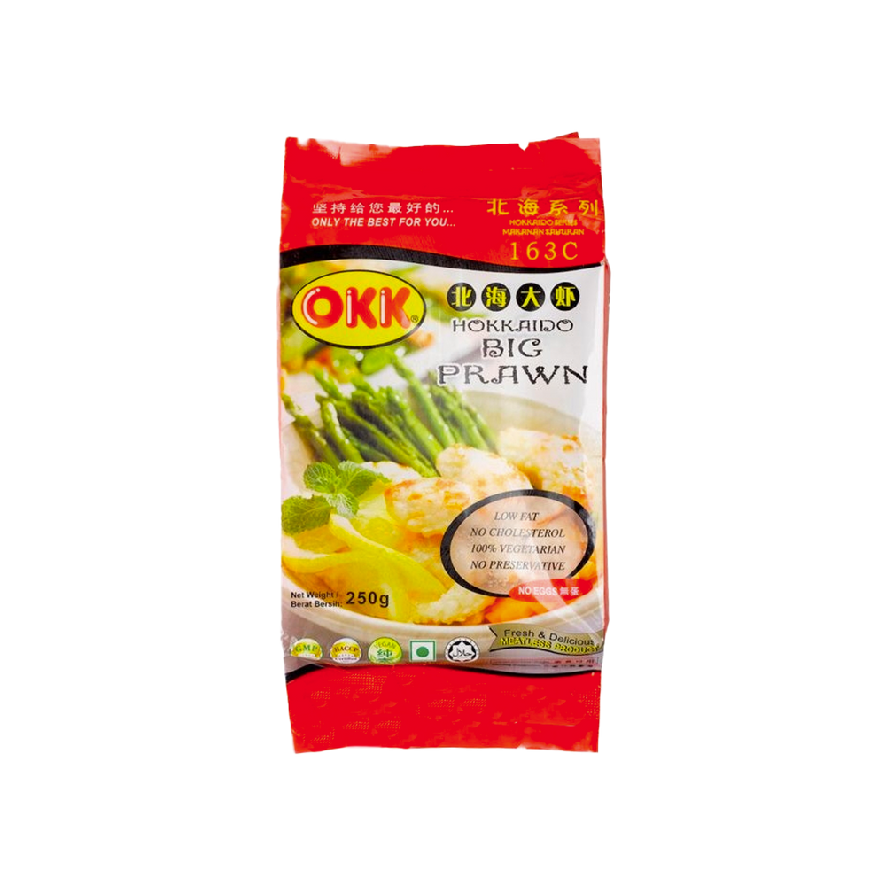 OKK - Vegetarian Big Prawn (250g) (20/carton)
