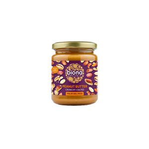 Biona - Crunchy Salted Peanut Butter (250g) (10/carton)