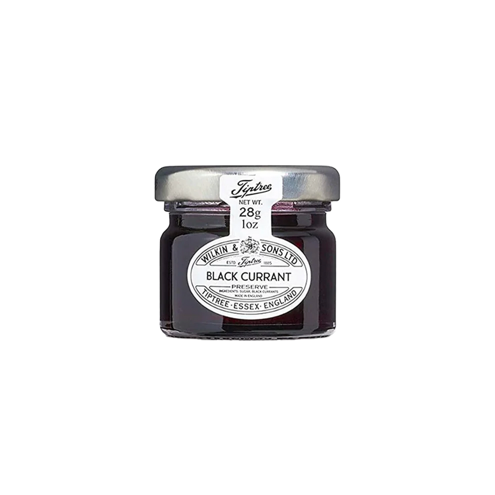 Tiptree Wilkin & Sons - Blackcurrant Jam (28g) (72/carton)