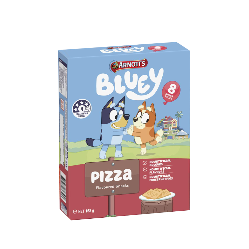 Arnott's Bluey - Pizza Flavoured Biscuits (150g)