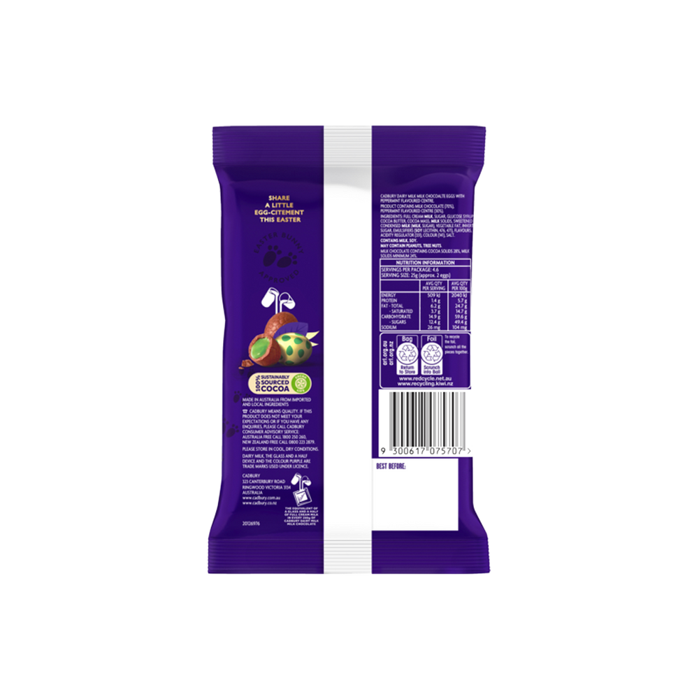 Cadbury - Mini Eggs Peppermint (115g)