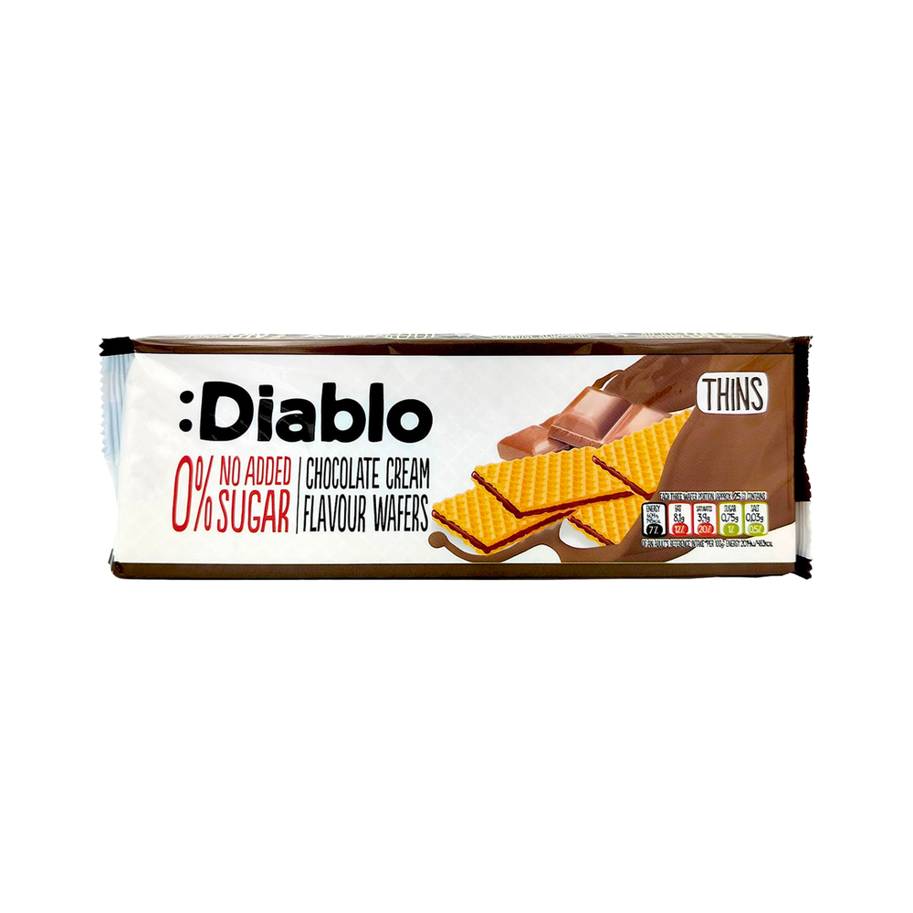 Diablo - Chocolate Cream Flavour Wafers (150g)