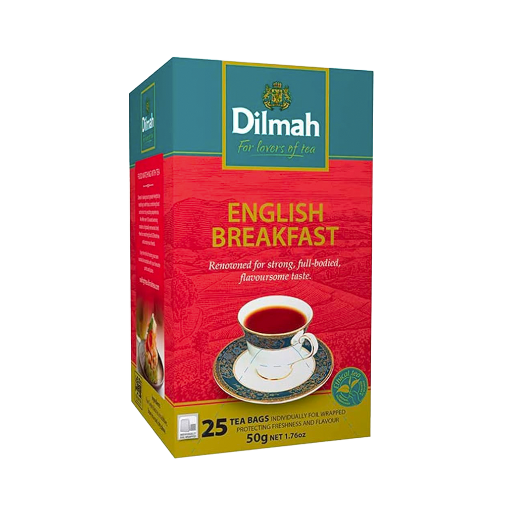 Dilmah - English Breakfast Tea Bag (50g) (25pack) (12/carton)