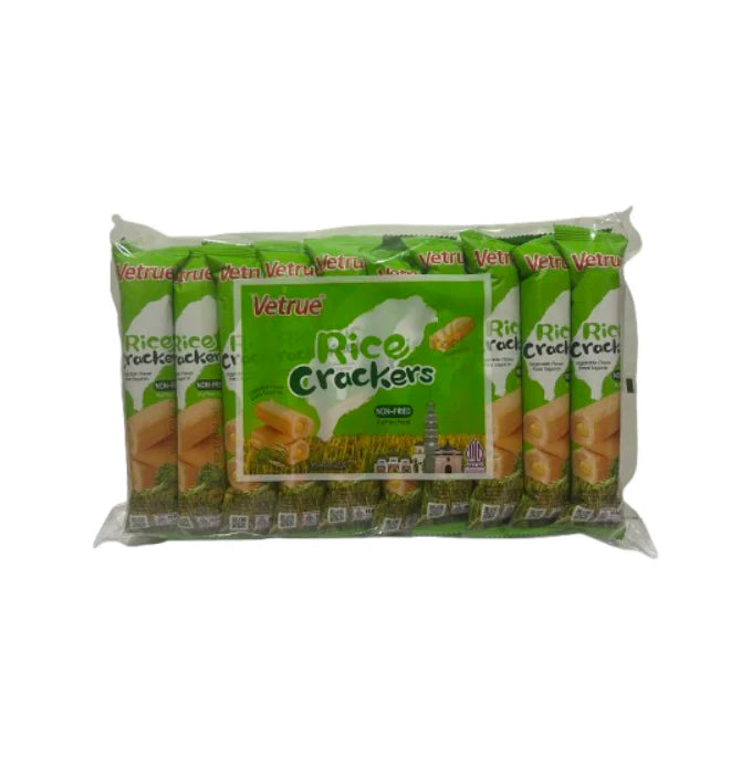 Vetrue - Vegetable Flavour Rice Cracker (20/pkt) (220g) (12/ctn ...