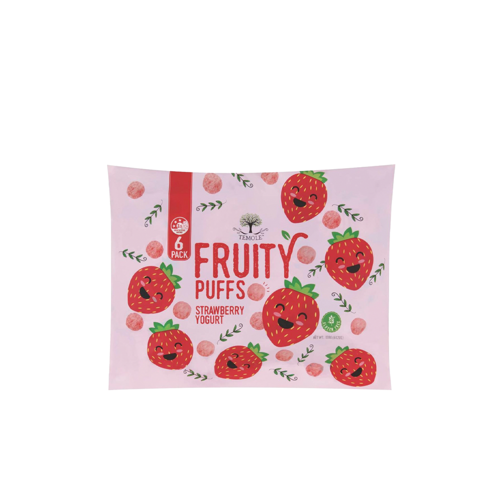 Temole - Strawberry Yoghurt Fruity Puffs (20g) (24/carton)