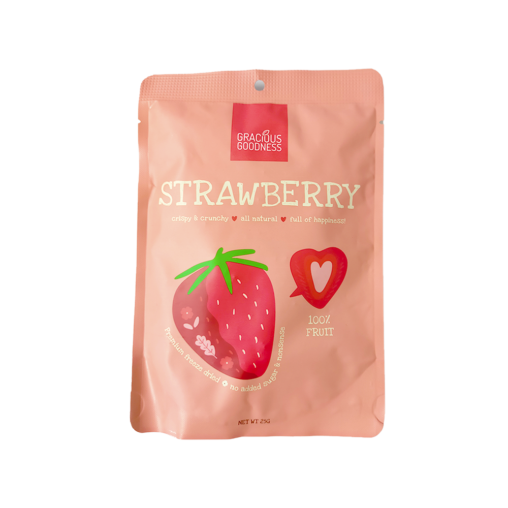 Gracious Goodness - Freeze Strawberry Chips (15g)