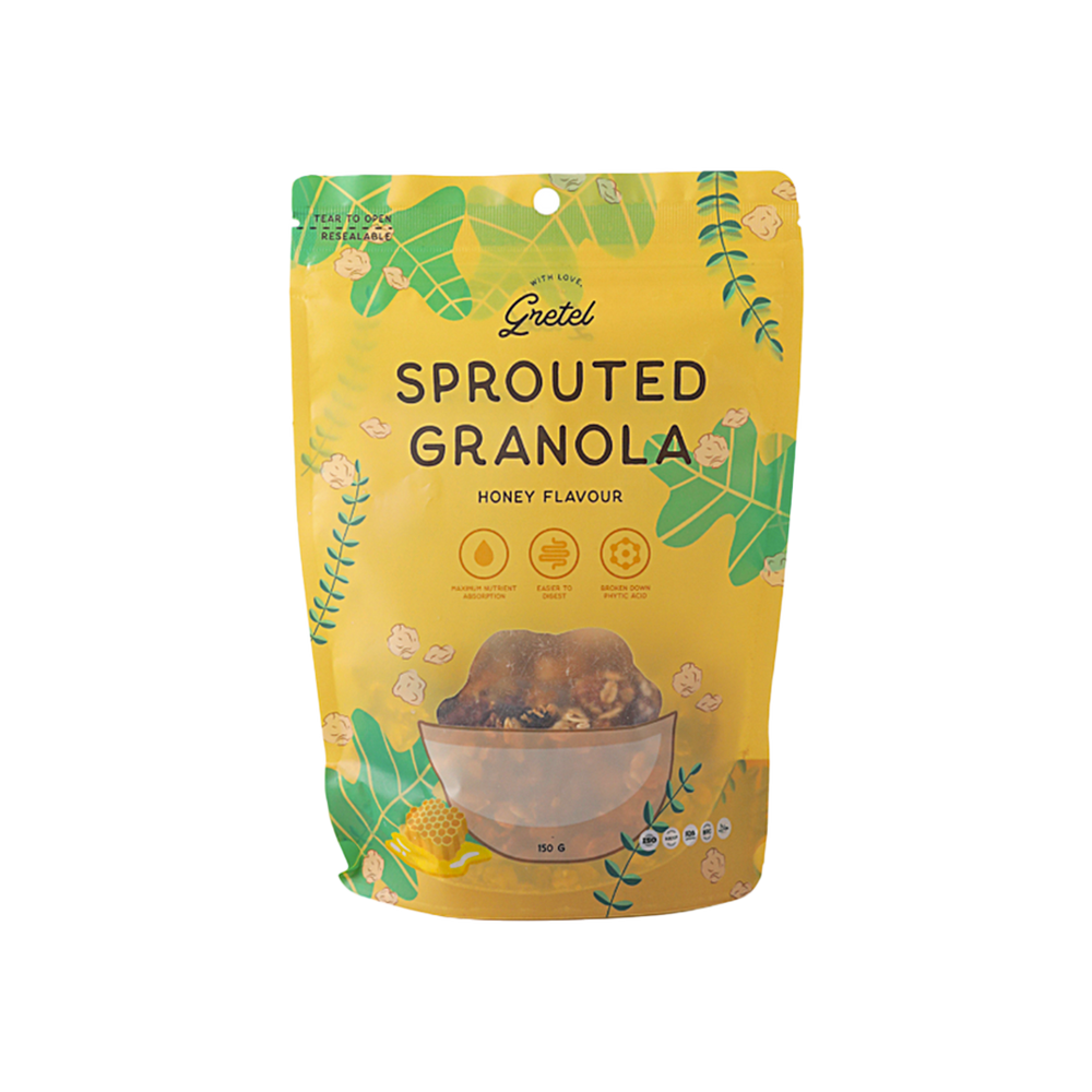 Gretel - Honey Flavour Sprouted Granola (50g) (12/carton)