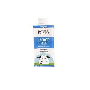 
            
                Load image into Gallery viewer, Koita - Lactose Free Whole Fat Milk (200ml) (24/carton)
            
        