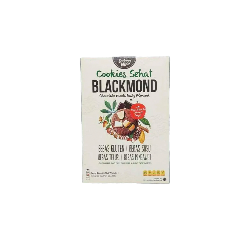 Ladang Lima - Blackmond Cookies Box (198g)