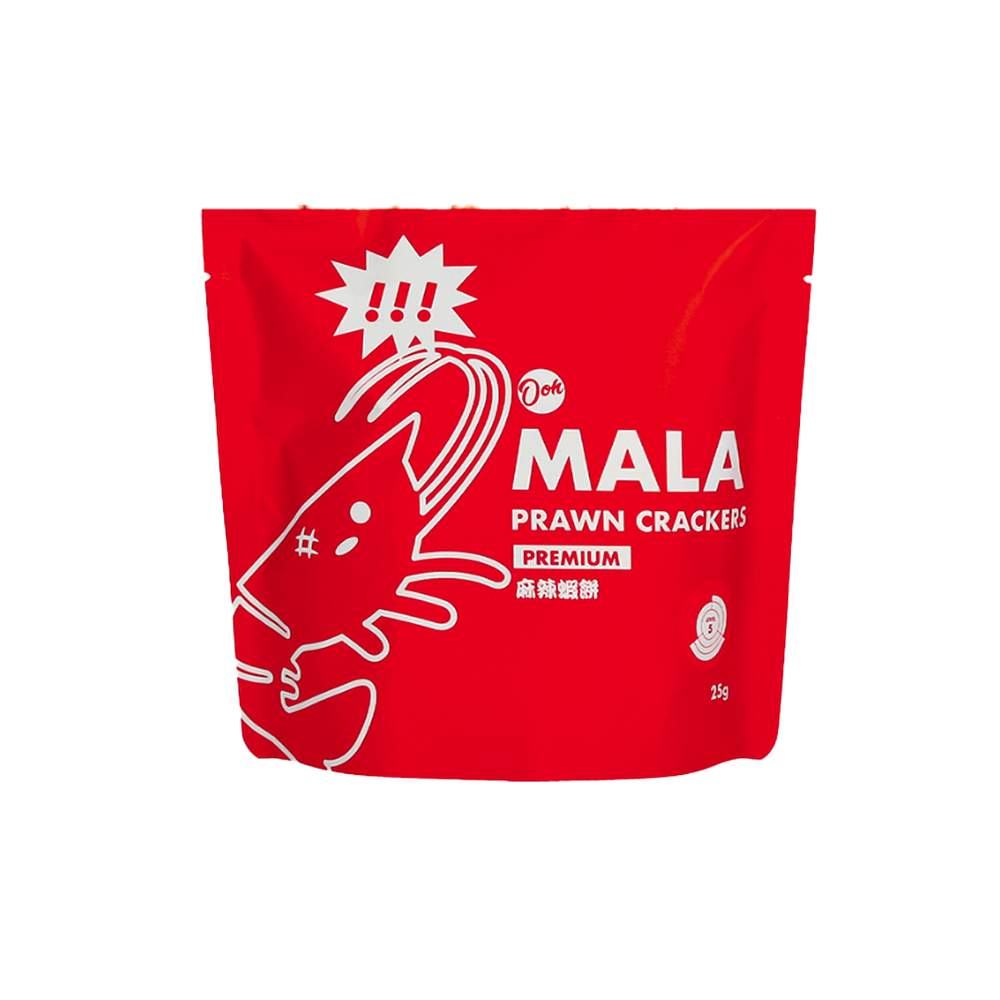 Ooh - Mala Prawn Crackers (25g) (40/carton)