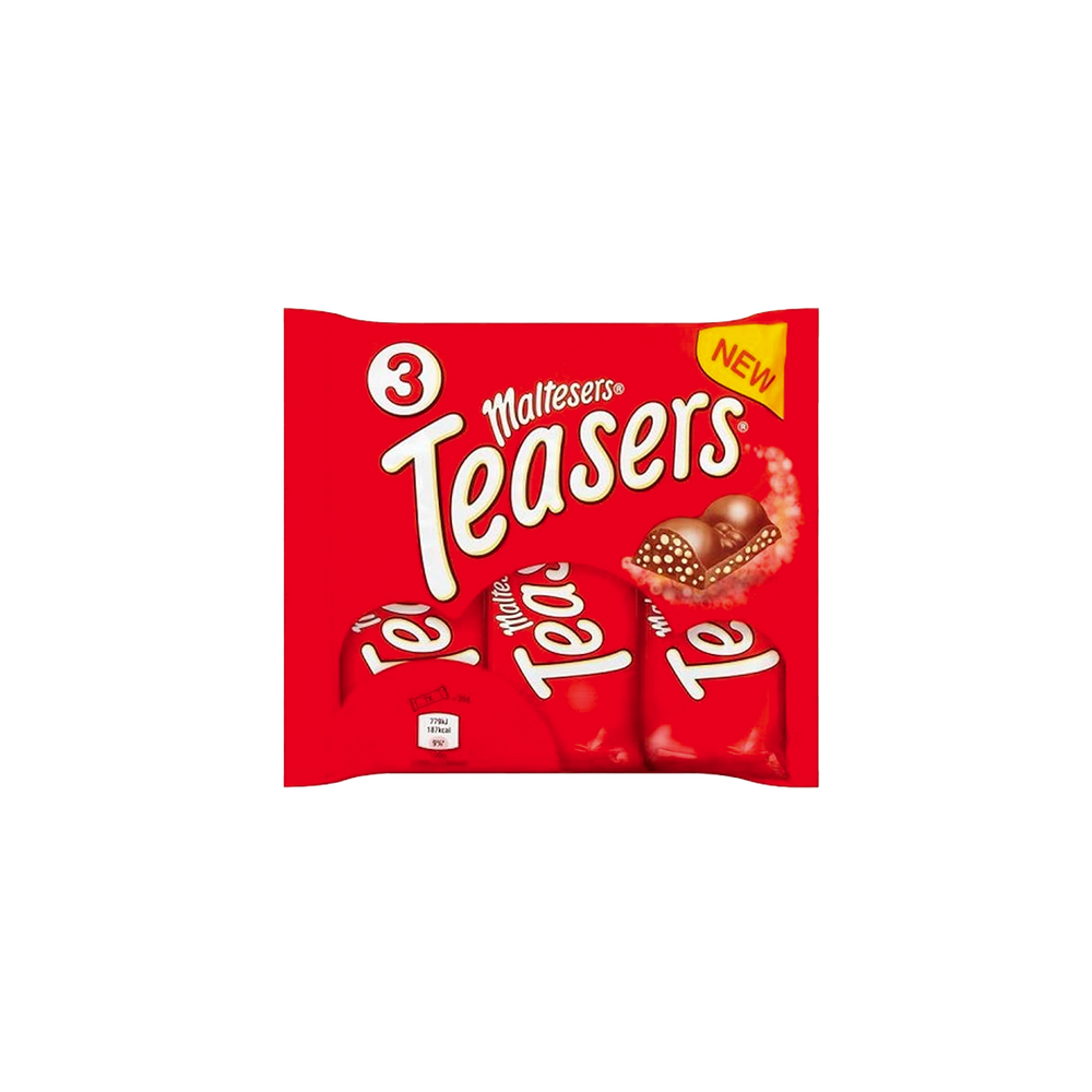 
            
                Load image into Gallery viewer, Maltesers - Teasers Chocolate Bars (3/pack) (4/carton)
            
        