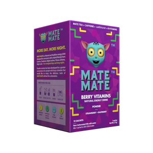 
            
                Load image into Gallery viewer, Mate Mate - Berry Vitamins Energy Drink Powder (17g) (10/carton)
            
        