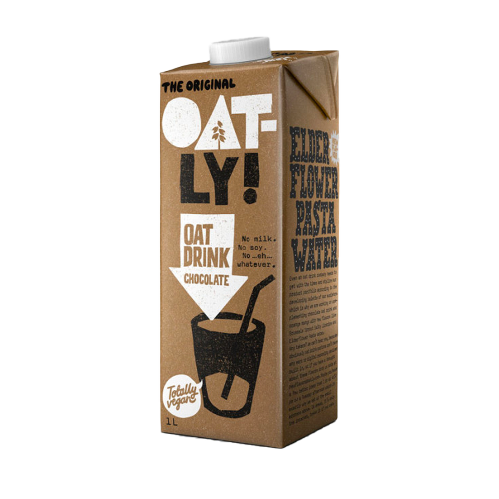 Oatly - Original Chocolate Oat Milk (1000ml) (6/carton)