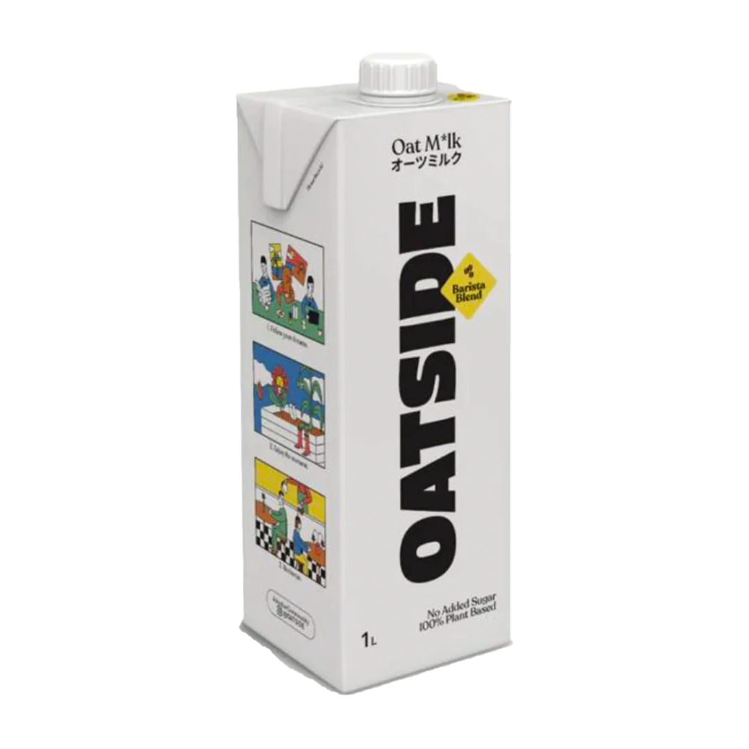 Oatside - Baritsa Blend Oat Milk (1L) (6/carton) – Tasty Snack Asia