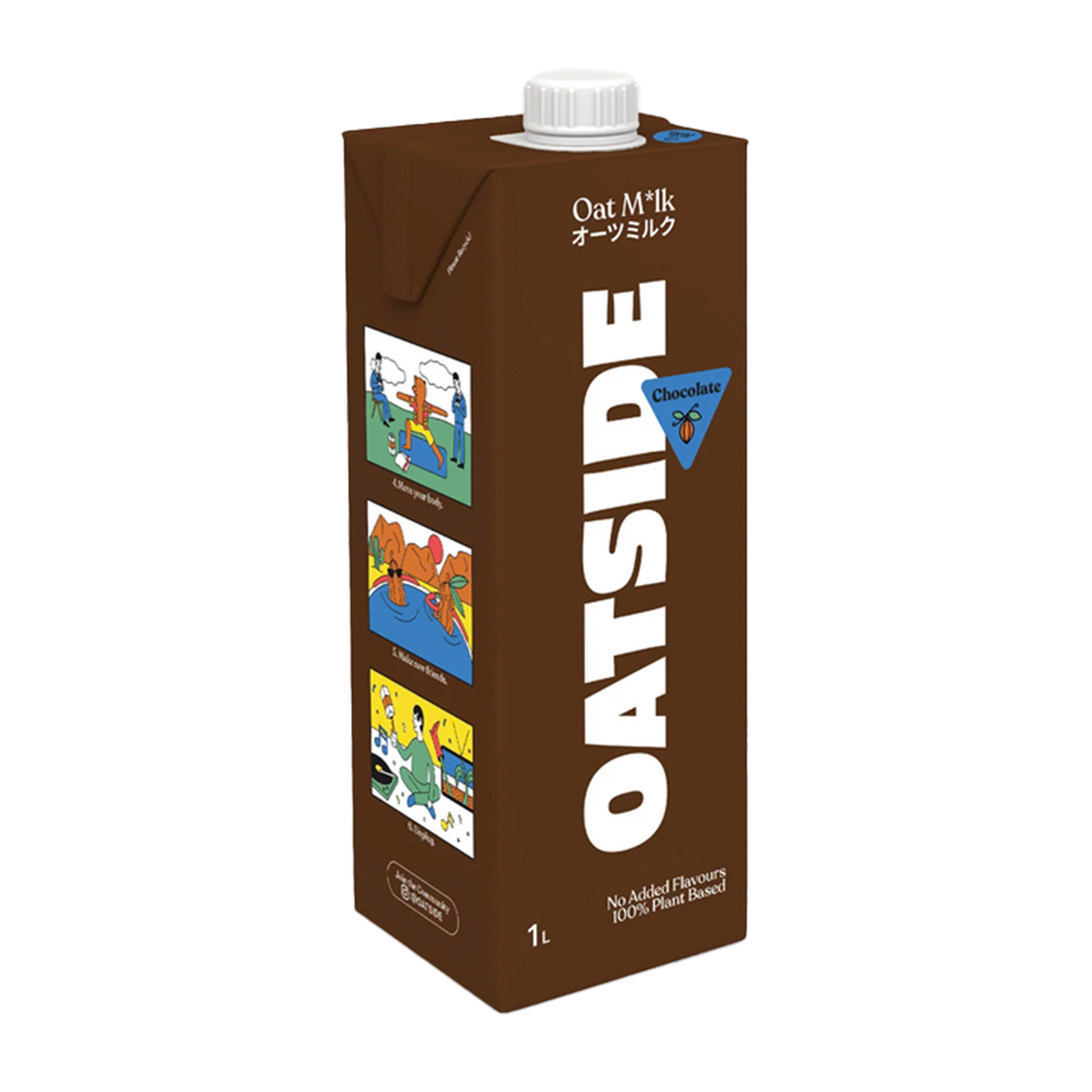 Oatside - Baritsa Chocolate Oat Milk (1L) (6/carton)