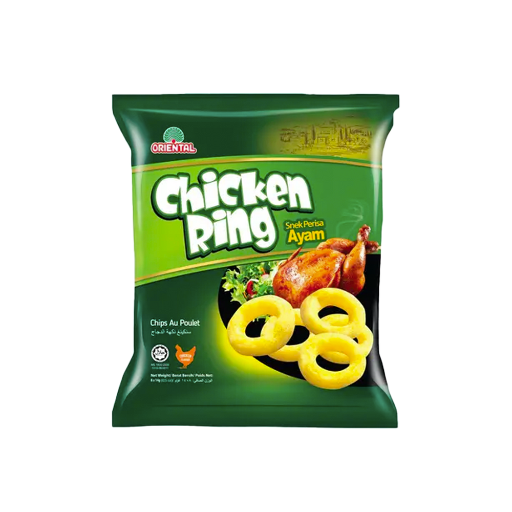 Oriental - Chicken Ring Crackers (14g) (30/carton)