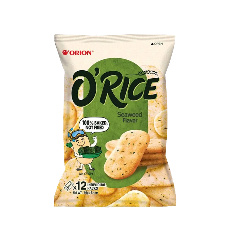
            
                Load image into Gallery viewer, Orion - O&amp;#39;Rice Seaweed Rice Cracker (95.4g)
            
        