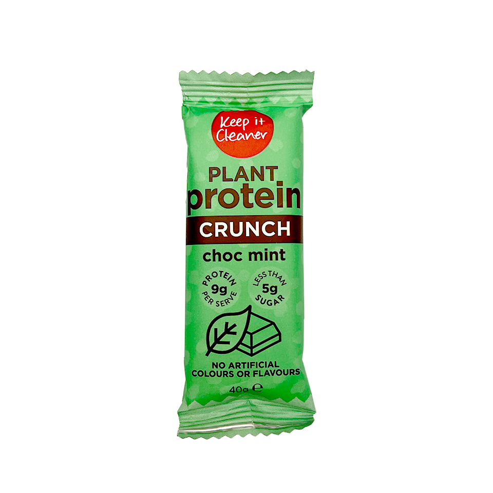 Keep It Cleaner - Choc Mint Plant Protein Bar (40g)