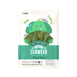 Wow Seaweed - Wasabi Crispy Fried Seaweed (30g) (84/carton)