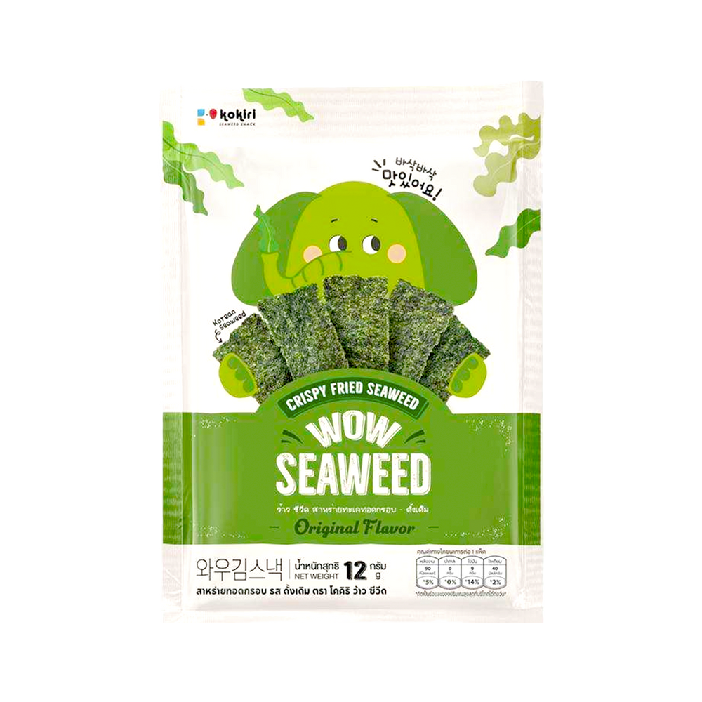 Wow Seaweed - Original Crispy Fried Seaweed (30g) (84/carton)