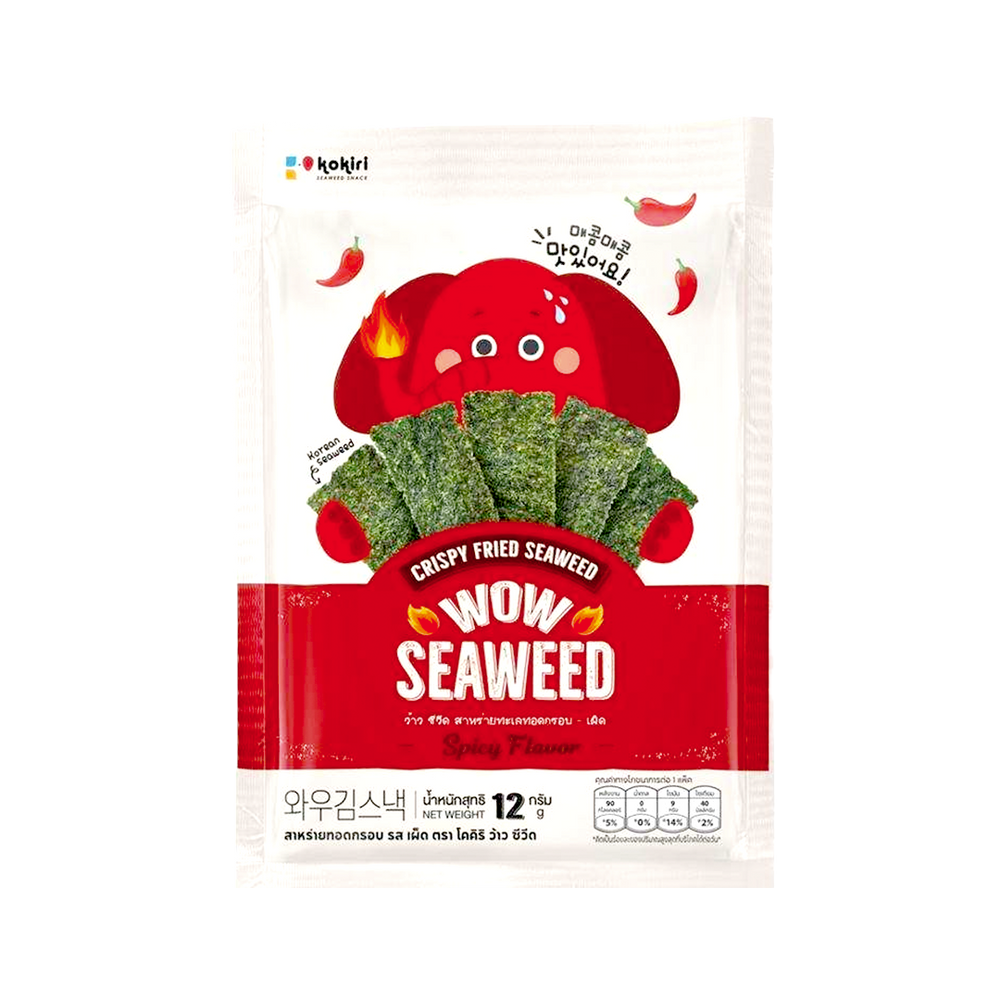 Wow Seaweed - Spicy Crispy Fried Seaweed (30g) (84/carton)